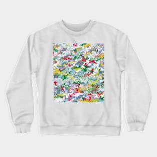 Festive Marble Crewneck Sweatshirt